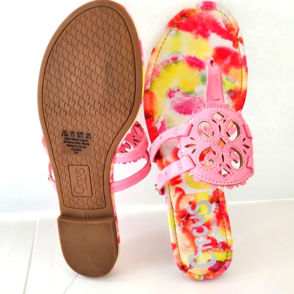 Circus By Sam Edelman Canyon Printed Sandals Size 9.5 - Picture 7 of 8